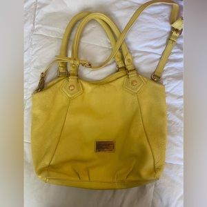 “Marc Jacobs Fran bag in yellow leather”. Used- Good condition